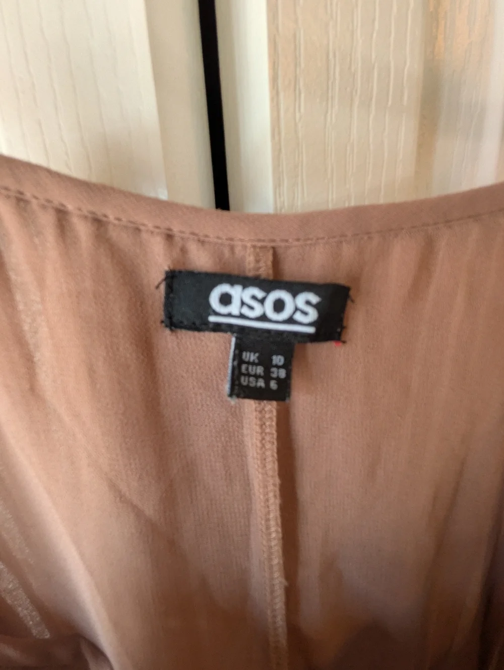 ASOS Ruffled Pleated Dress - Picture 3 of 3